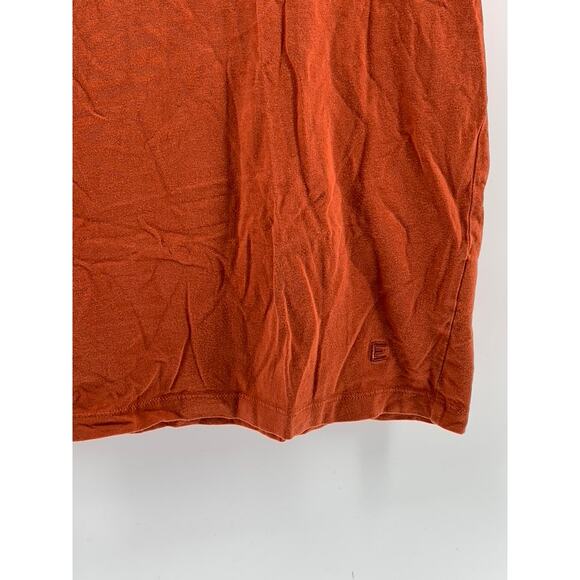EVERLANE Women's Orange Crewneck Organic Cotton Uniform Tank Top SZ L - Picture 5 of 11